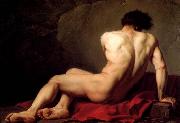 Jacques-Louis  David Patroclus Sweden oil painting artist
